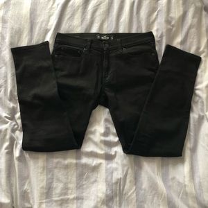 Black Hollister Advanced Stretch Skinny Jeans